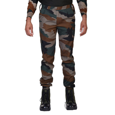 Army Nahar Camouflage Print Pant - front