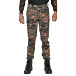 Camouflage Cobra Print Cargo Pant - front