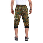 Cobra Print Capri For Men - back