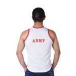 Army With Indian Flag Sando - back