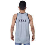 Light Grey Color Indian Army Sando - back