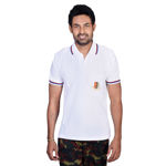 White NCC Collar T-shirt - front