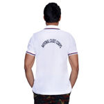 White NCC Collar T-shirt - back