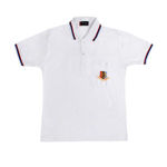 White NCC Collar T-shirt