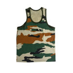 Camouflage Print Army Vest