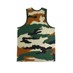 Camouflage Print Army Vest