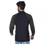 Full Sleeve Yodha Black T-shirt - back