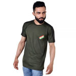 Indian Flag And Commando Print Half Sleeve T-shirt