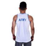 Indian Army Print White Color Sando - back