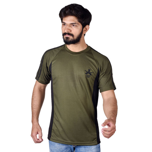 Indian Army Half Sleeve T-shirt - front