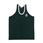 Dark Green Army Print Sando