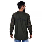 Full Sleeve Commando And Indian Flag T-shirt