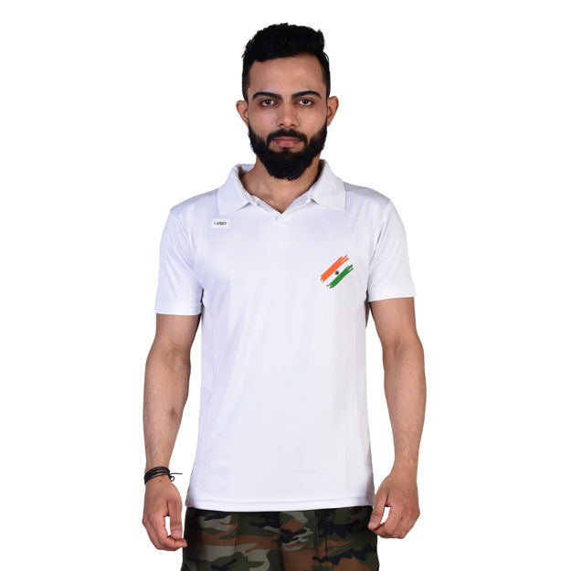 Indian Army White T-shirt - front