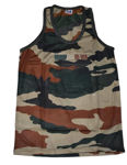 Army Camouflage Print Net Material Vest