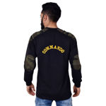 Camo Commando Black T-Shirt - back