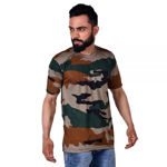 Half Sleeve Nahar Print Sports T-shirt