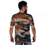 Half Sleeve Nahar Print Sports T-shirt