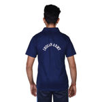 Indian Army Half Sleeve Navy Blue T-Shirt