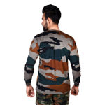 Full Sleeve Camo Print T-shirt - back