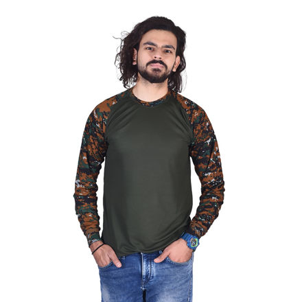 URI Cobra Print Full Sleeve T-shirt - front