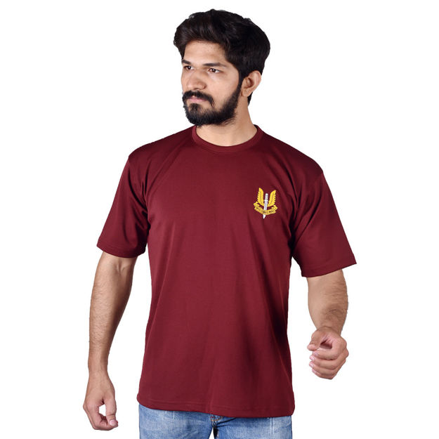 Balidan Special Force Maroon T-Shirts - front