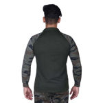 Camo Full Sleeve Indian Flag T-shirt - back