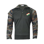 Camo Full Sleeve Indian Flag T-shirt