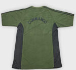 Commando Print Green T-shirt