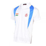 Indian Army Print White Half Sleeve T-shirt