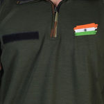 Indian Flag Print Full Sleeve T-shirt