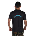 Half Sleeve Commando Black T-Shirt