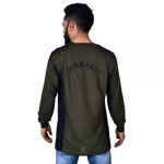 Indian Flag And Commando Print Full Sleeve T-shirt - back