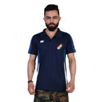 Indian Army Half Sleeve Navy Blue T-Shirt - front