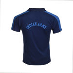 Indian Army Half Sleeve Navy Blue T-Shirt