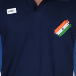 Indian Army Half Sleeve Navy Blue T-Shirt