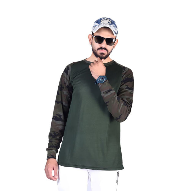 Yodha Print Full Sleeve T-shirt - front