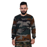 Camo Print Full Sleeve T-Shirts