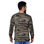 Yodha Print Full Sleeve T-shirt - back