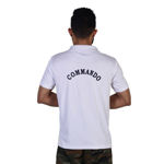 Commando White T-Shirt - back