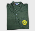 Commando Print Hull Sleeve Polo T-shirt