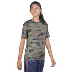 Girls T-Shirt Yodha Print With Half Sleeve