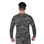 Camo Print Full Sleeve T-shirt - back