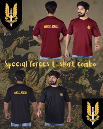 Stretchable Balidan Special Force T-Shirts