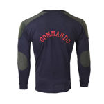 Round Neck Commando Black T-Shirt