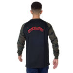 Commando T-Shirt With Full Sleeve - back