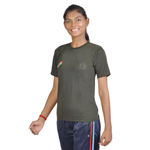 Army Commando Girl's T-shirt With Half Sleeve Cotton