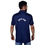 Blue Color Indian Army T-shirt - back