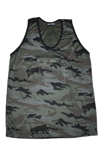 Yodha Print Camouflage Vest