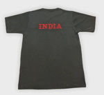 Black India Print T-shirt - back