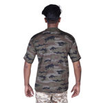 Half Sleeve Camo T-shirt - back